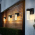 Modern Waterproof Square Long Strip Crystal LED Outdoor Wall Light - Flyachilles