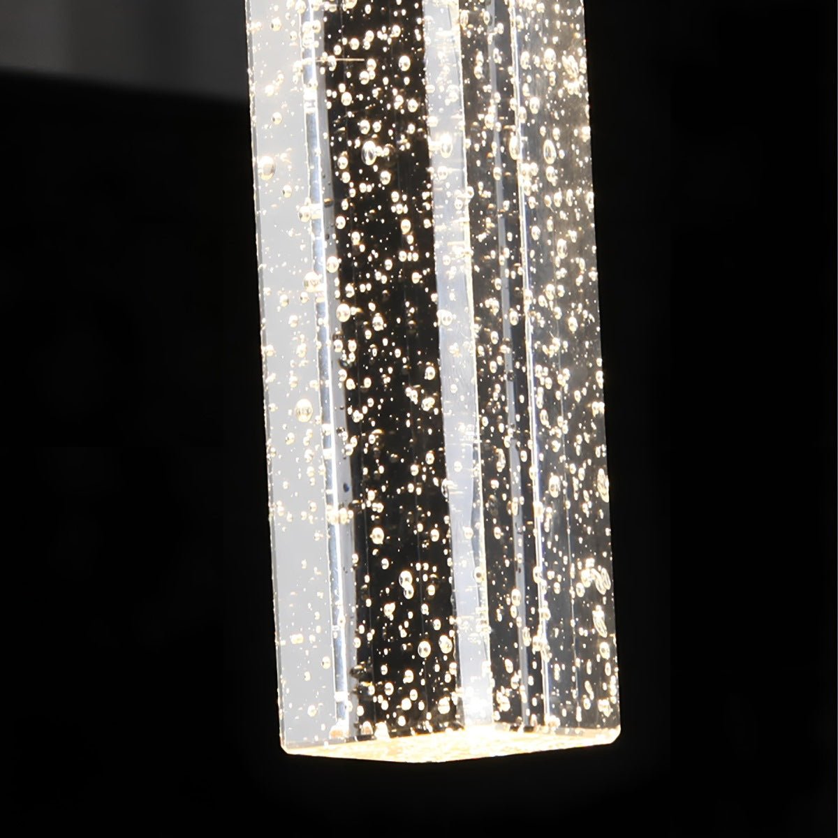 Modern Waterproof Square Long Strip Crystal LED Outdoor Wall Light - Flyachilles