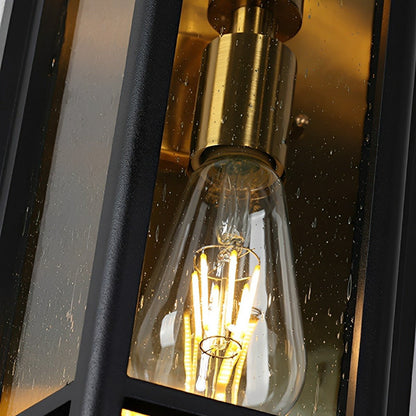 Modern Waterproof Triangle Tiered Bulbs Outdoor LED Porch Wall Lights - Flyachilles