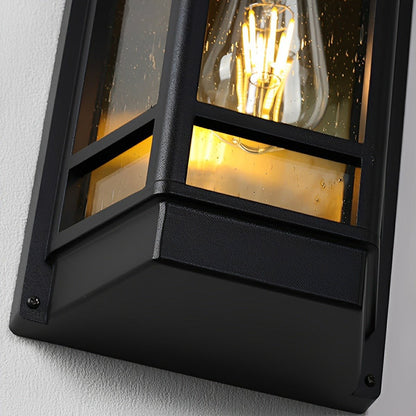 Modern Waterproof Triangle Tiered Bulbs Outdoor LED Porch Wall Lights - Flyachilles