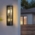 Modern Waterproof Triangle Tiered Bulbs Outdoor LED Porch Wall Lights - Flyachilles