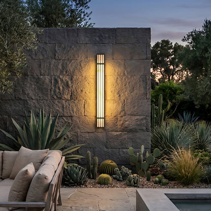 Modern Waterproof Vertical Outdoor LED Wall Sconce - Flyachilles
