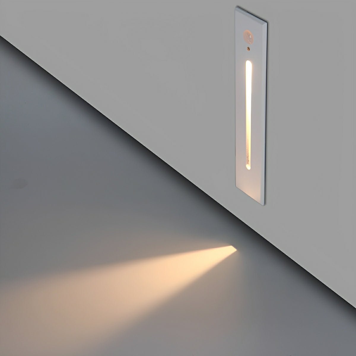 Modern Waterproof White Rectangle LED Waterproof Recessed Stair Lights Step Lights - Flyachilles
