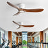 Modern Wing - inspired Blade DC Motor Reverse Ceiling Fan - Flyachilles