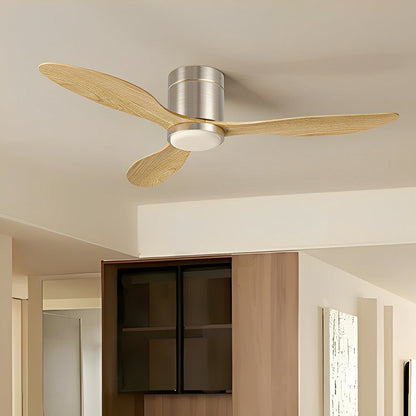 Modern Wing - inspired Blade Reverse Ceiling Fan - with Light - Flyachilles