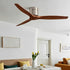 Modern Wing - inspired Wood 3 - Blade DC Motor Reverse Ceiling Fan - Flyachilles
