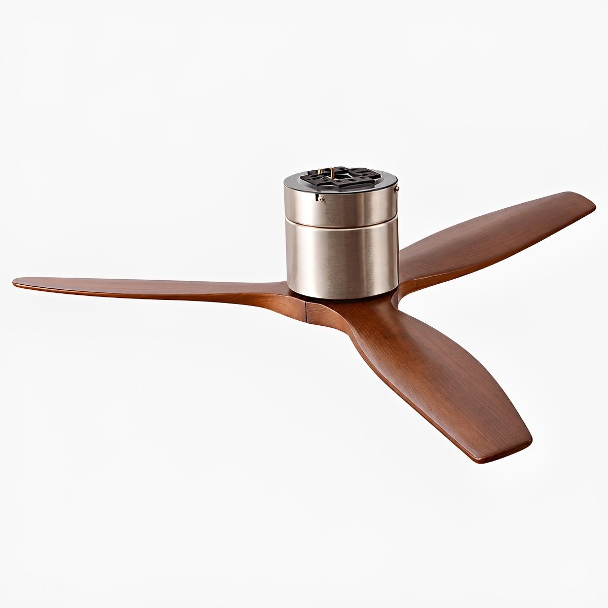 Modern Wing-inspired Wood 3-Blade DC Motor Reverse Ceiling Fan - Flyachilles