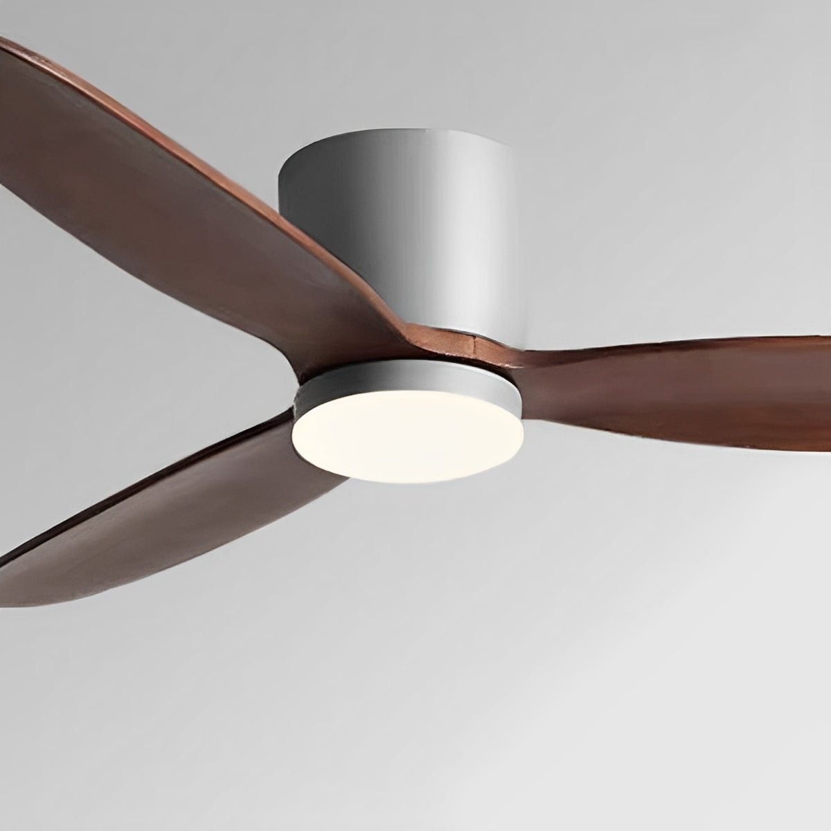 Modern Wood 6 - Speed Inverter Ceiling Fan Light - Flyachilles