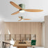 Modern Wood 6 - Speed Inverter Ceiling Fan Light - Flyachilles