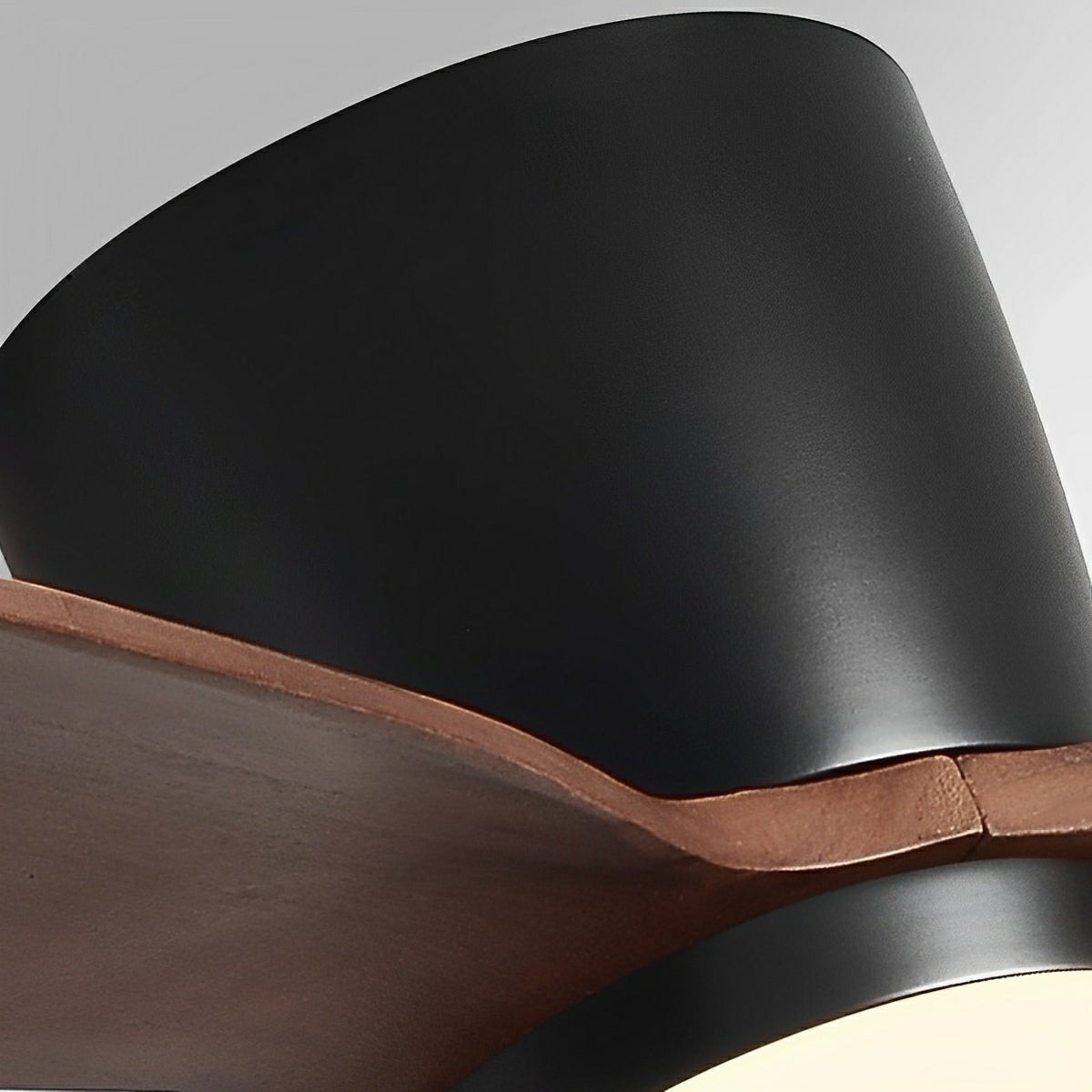 Modern Wood 6 - Speed Inverter Ceiling Fan Light - Flyachilles