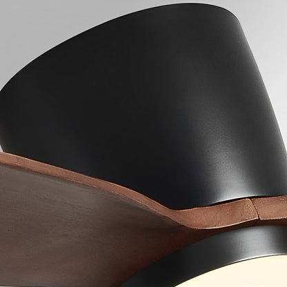 Modern Wood 6 - Speed Inverter Ceiling Fan Light - Flyachilles