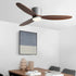 Modern Wood 6 - Speed Inverter Ceiling Fan Light - Flyachilles