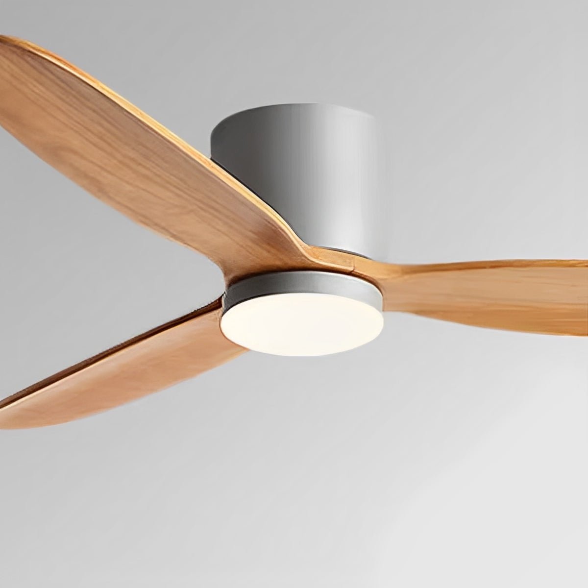 Modern Wood 6 - Speed Inverter Ceiling Fan Light - Flyachilles
