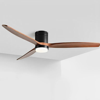 Modern Wood 6 - Speed Reverse Fan Ceiling Fan Light - Flyachilles