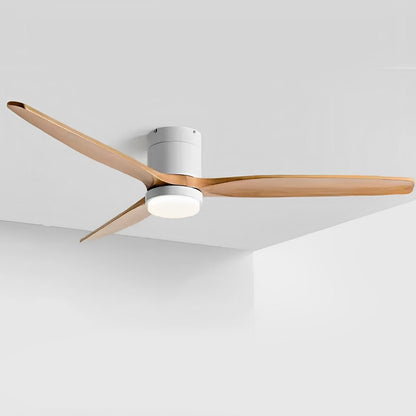 Modern Wood 6 - Speed Reverse Fan Ceiling Fan Light - Flyachilles