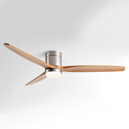 Modern Wood 6 - Speed Reverse Fan Ceiling Fan Light - Flyachilles