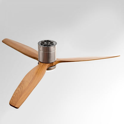 Modern Wood 6 - Speed Reverse Fan Ceiling Fan Light - Flyachilles
