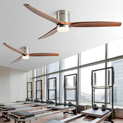 Modern Wood 6 - Speed Reverse Fan Ceiling Fan Light - Flyachilles