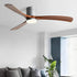 Modern Wood 6 - speed Variable Frequency Fan Light - Flyachilles