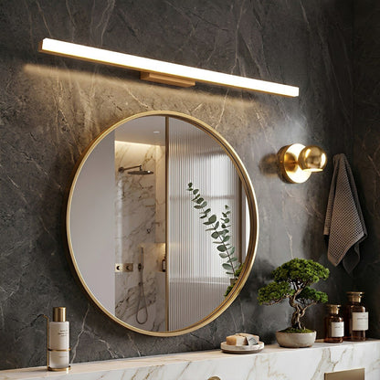 Modern Wood LED Vanity Light Minimalist Bathroom Mirror Wall Sconce - Flyachilles