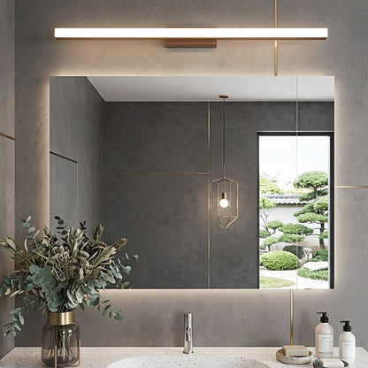 Modern Wood LED Vanity Light Minimalist Bathroom Mirror Wall Sconce - Flyachilles