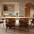 Modern Wood Natural Style Lotus Leaf LED Pendant Light - Flyachilles