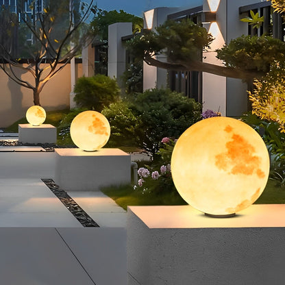 Moon Waterproof LED Modern Solar Fence Post Caps Lights - Flyachilles