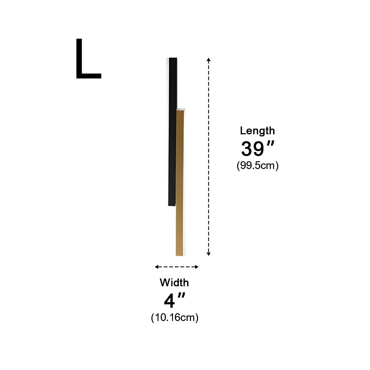Nordic Minimalist Double Long Strip LED Wall Lamp - Flyachilles