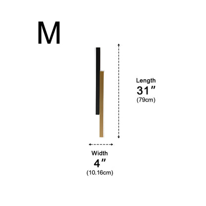 Nordic Minimalist Double Long Strip LED Wall Lamp - Flyachilles