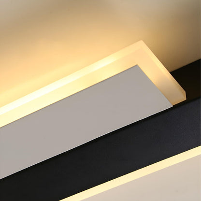 Nordic Minimalist Double Long Strip LED Wall Lamp - Flyachilles