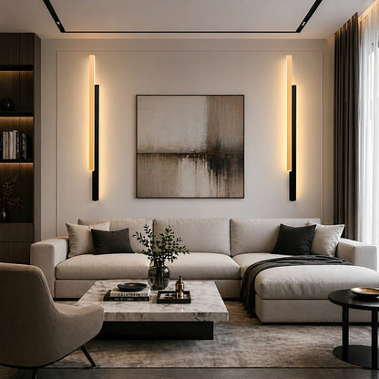 Nordic Minimalist Double Long Strip LED Wall Lamp - Flyachilles
