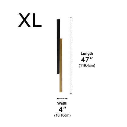 Nordic Minimalist Double Long Strip LED Wall Lamp - Flyachilles