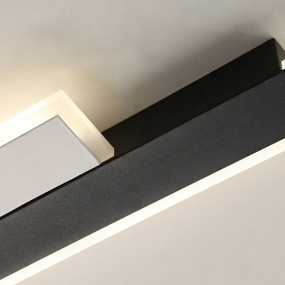 Nordic Minimalist Double Long Strip LED Wall Lamp - Flyachilles