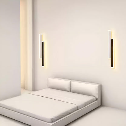 Nordic Minimalist Double Long Strip LED Wall Lamp - Flyachilles