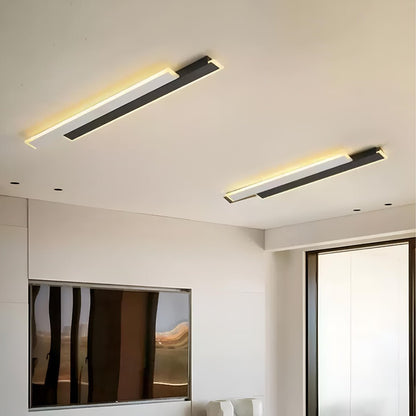 Nordic Minimalist Double Long Strip LED Wall Lamp - Flyachilles
