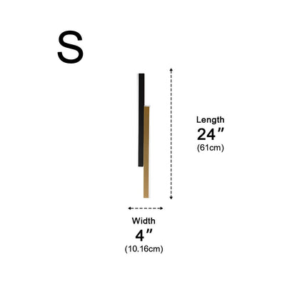 Nordic Minimalist Double Long Strip LED Wall Lamp - Flyachilles