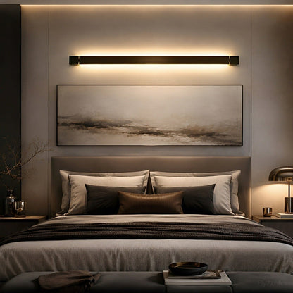 Nordic Ultra - thin Long Strip LED Rotatable Background Wall Light - Flyachilles