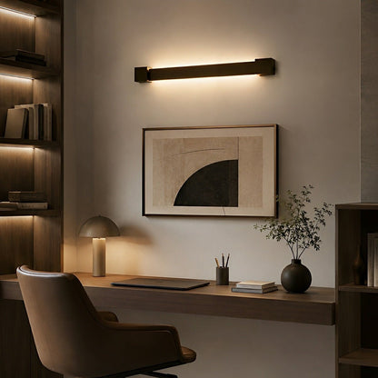 Nordic Ultra - thin Long Strip LED Rotatable Background Wall Light - Flyachilles