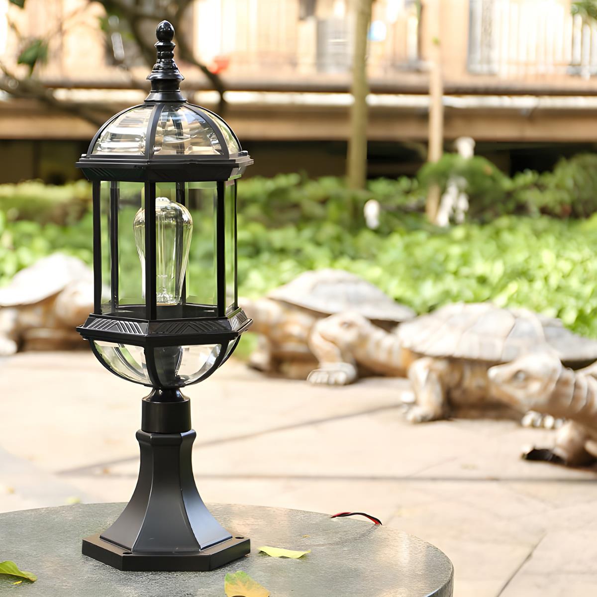 Nordic Vintage Waterproof LED Outdoor Post Lights - Flyachilles