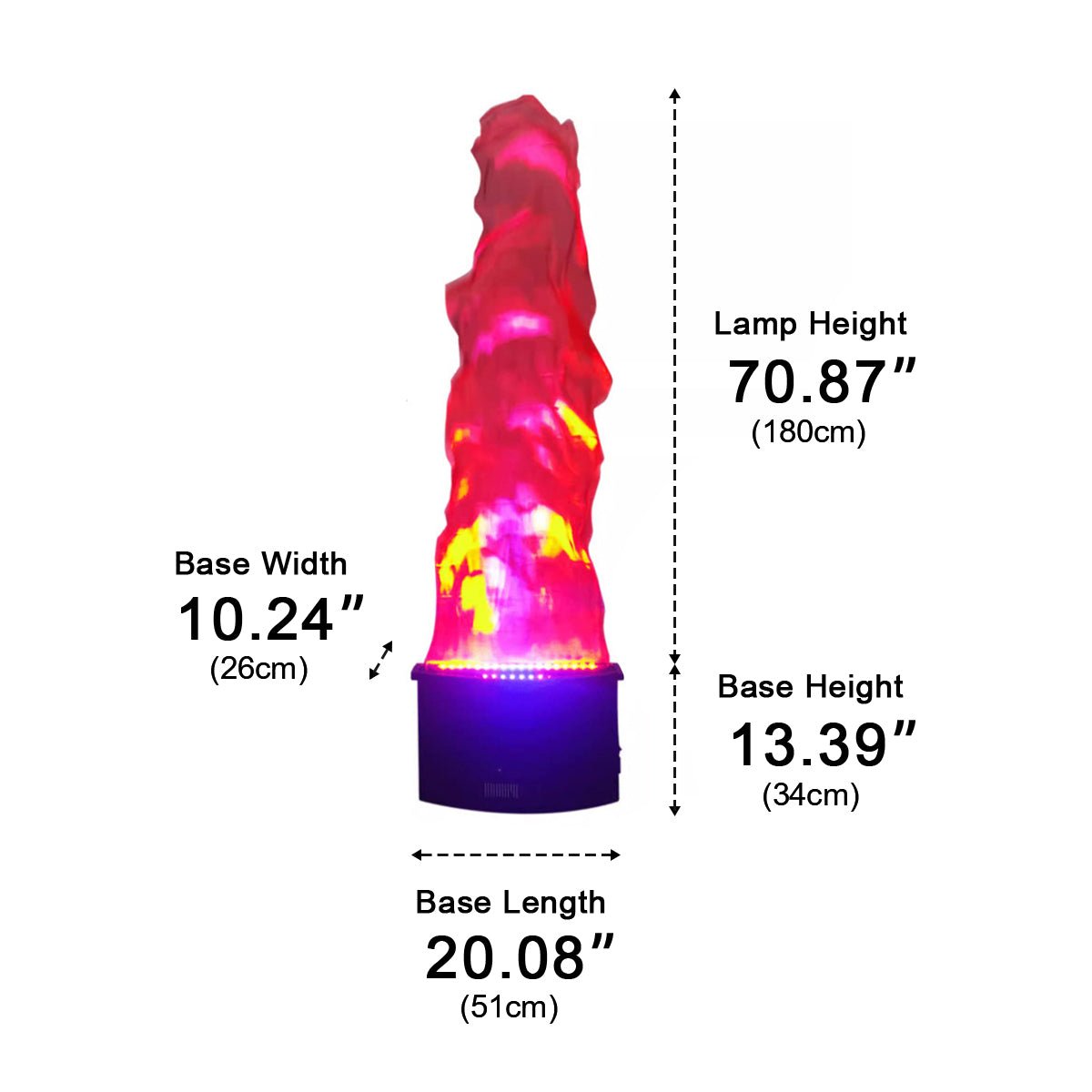 Outdoor Fake LED Flame Light Effects Lighting Christmas Bonfire Party Decor - Flyachilles