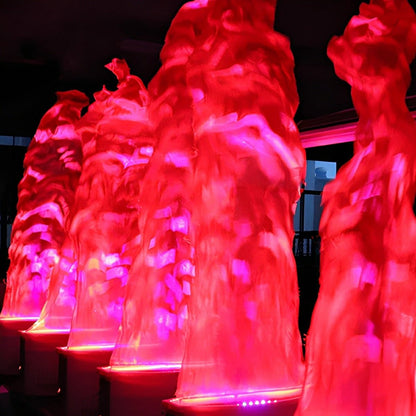 Outdoor Fake LED Flame Light Effects Lighting Christmas Bonfire Party Decor - Flyachilles