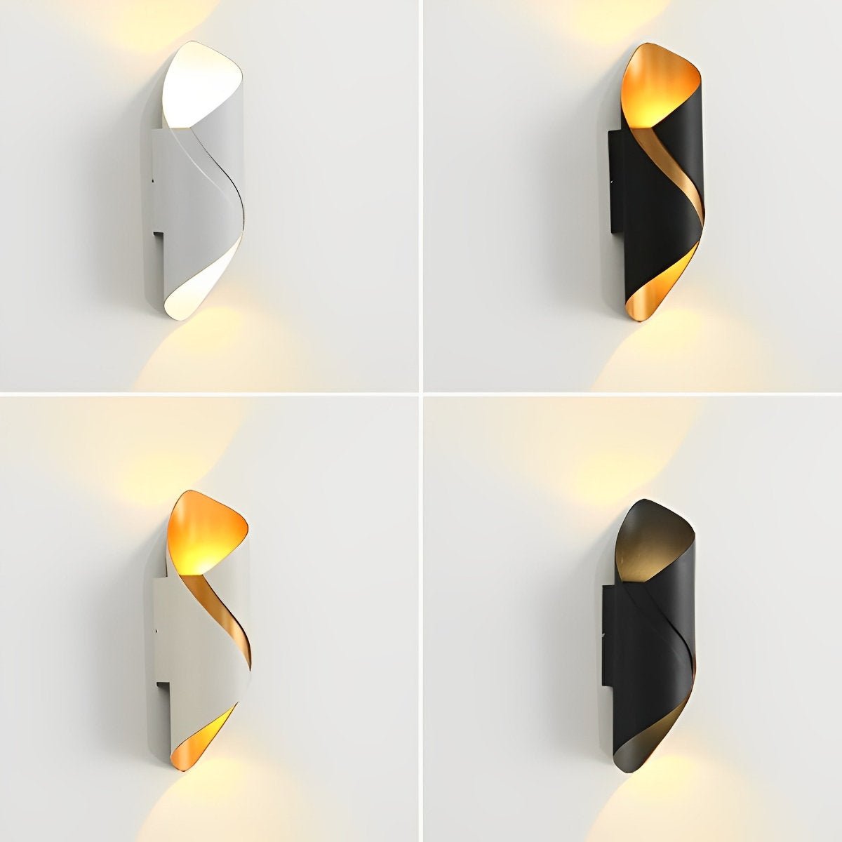 Outdoor LED Up and Down Light Waterproof Modern Wall Sconce Lighting - Flyachilles