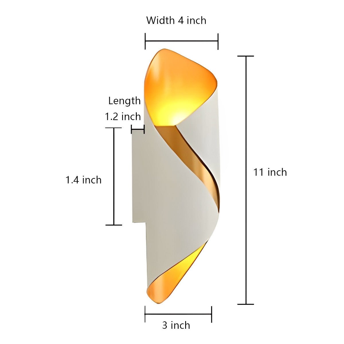 Outdoor LED Up and Down Light Waterproof Modern Wall Sconce Lighting - Flyachilles