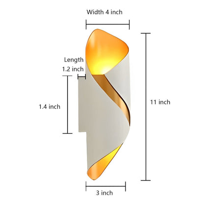 Outdoor LED Up and Down Light Waterproof Modern Wall Sconce Lighting - Flyachilles