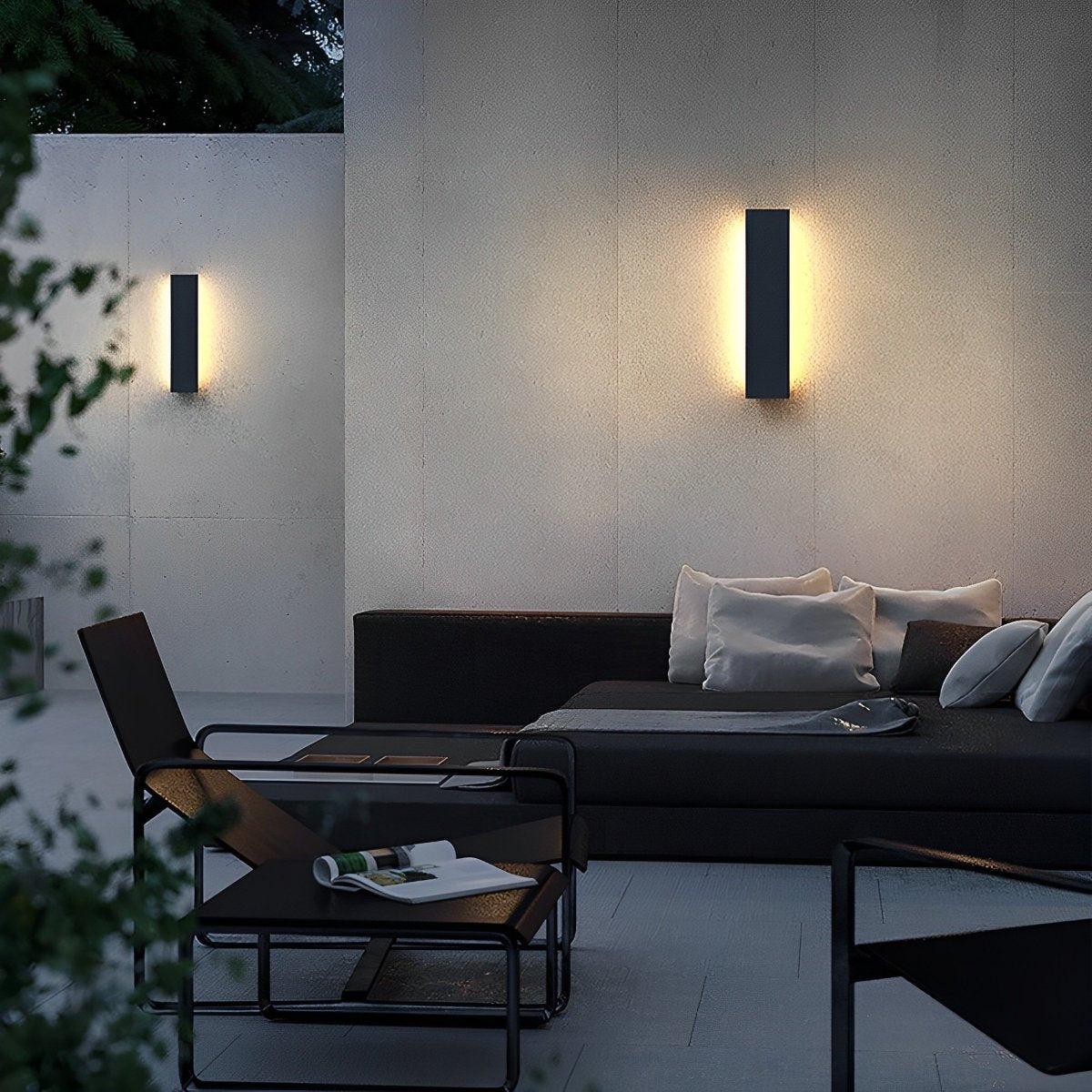 Outdoor LED Wall Light, Waterproof Long Strip for Villa – Flyachilles