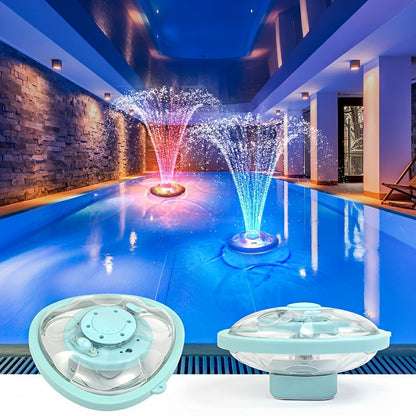Outdoor RGB Floating Fountain Pool Light - Flyachilles