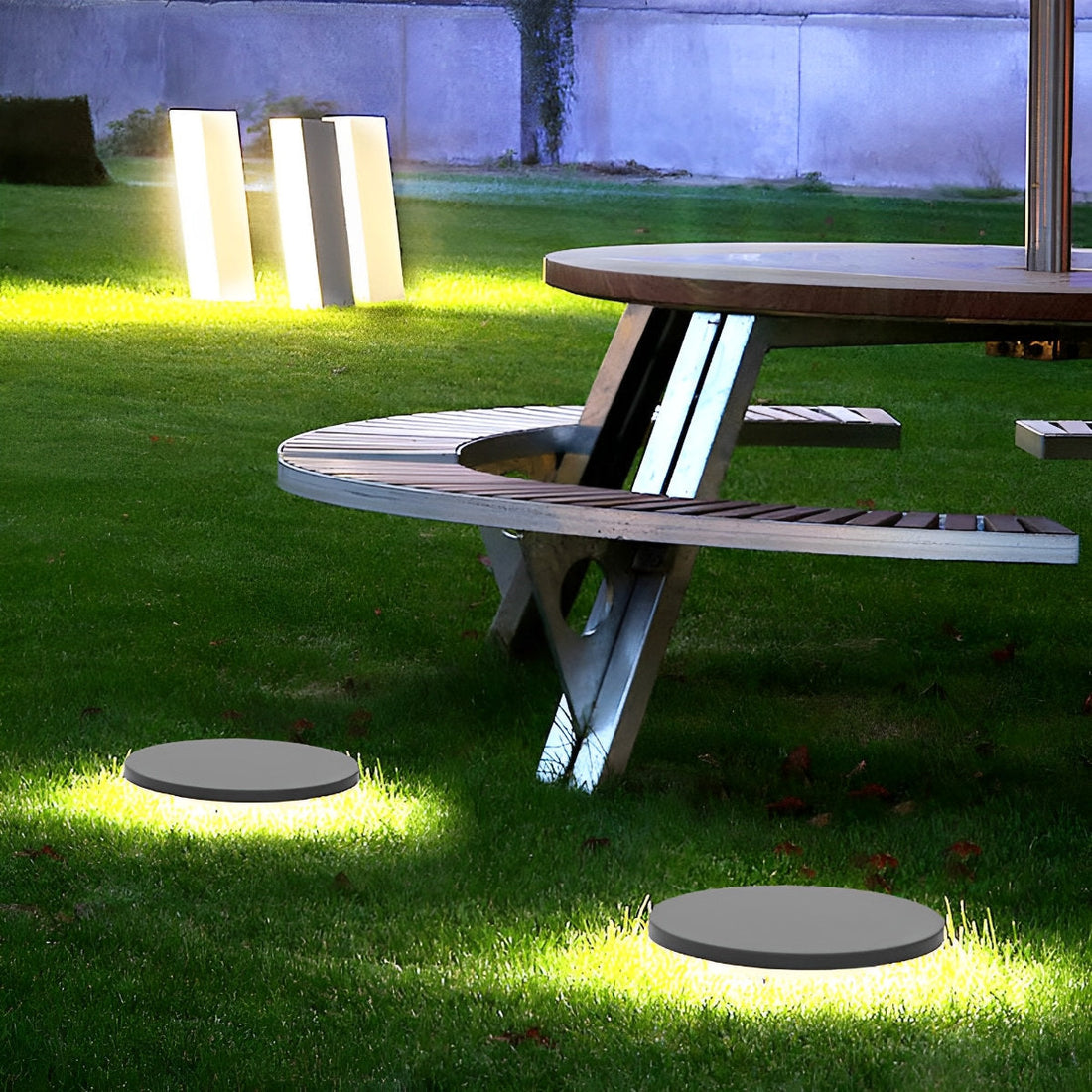 Outdoor Waterproof Grass Light Solar LED Ground Lights for Villa Garden - Flyachilles