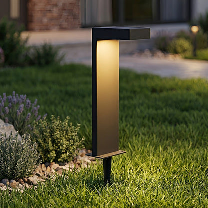 Outdoor Waterproof L-Shaped LED Bollard Light Path Light - Flyachilles