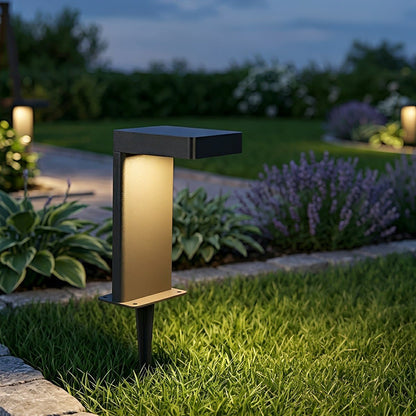 Outdoor Waterproof L-Shaped LED Bollard Light Path Light - Flyachilles