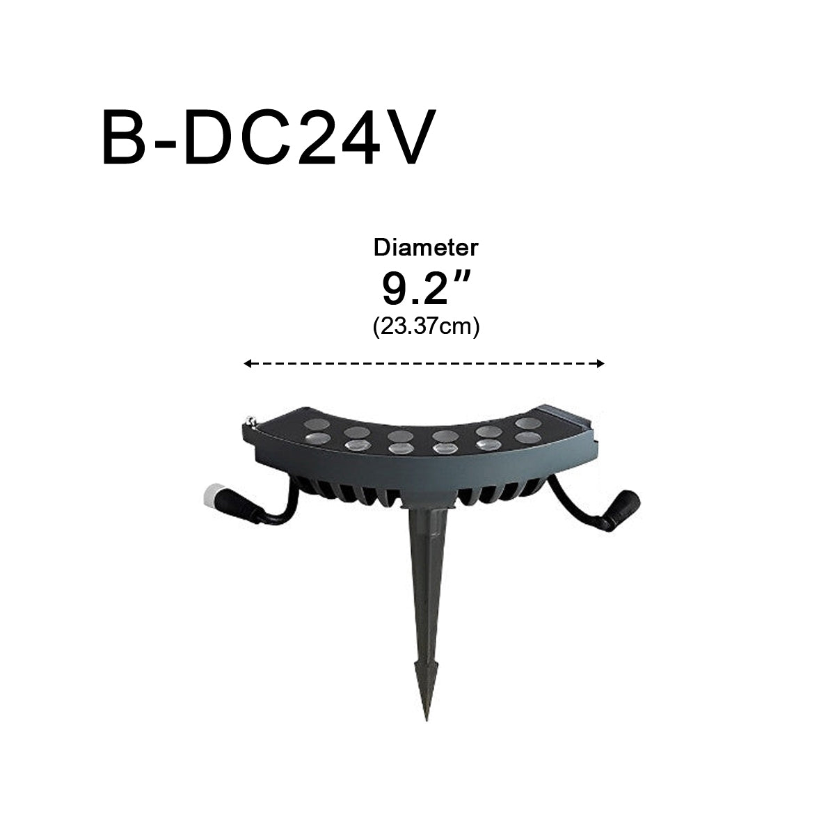 Outdoor Waterproof LED Arc Spot Lights for Trees Lawn - Flyachilles
